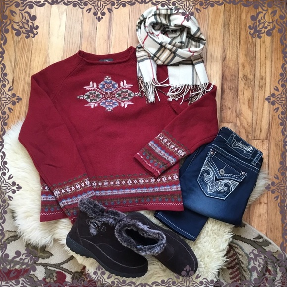 Woolrich Sweaters - 🔥BOGO Woolrich Red and Snow Flake Ski Sweater